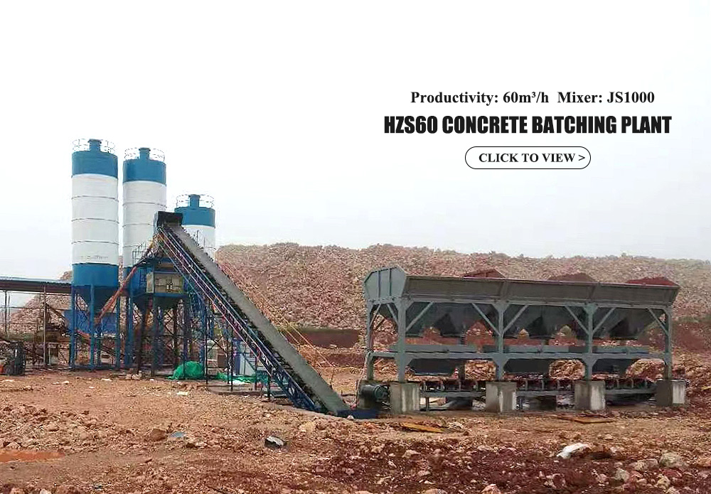 HZS60 Concrete Batching Plant
